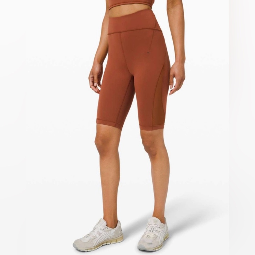 Lululemon Everlux and Mesh High-rise Shorts Sz. 4